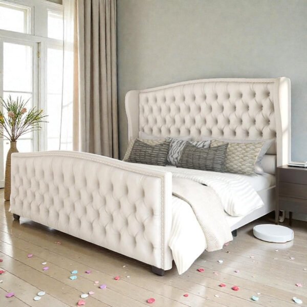 Imperial Rouale Tufted Upholstered Bed