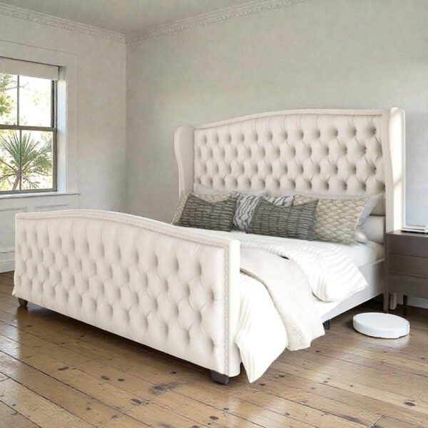 Imperial Rouale Tufted Upholstered Bed