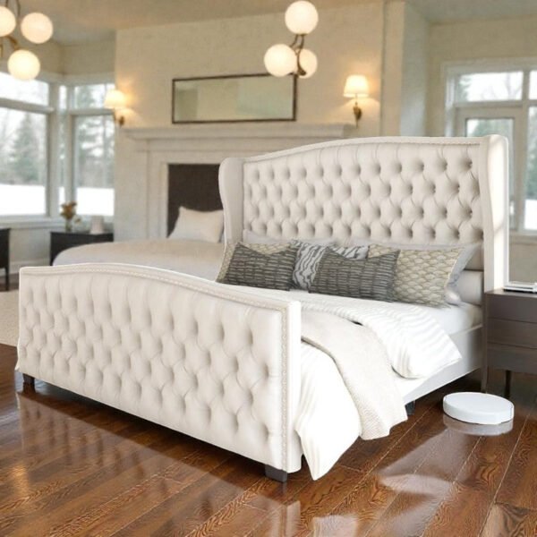 Imperial Rouale Tufted Upholstered Bed