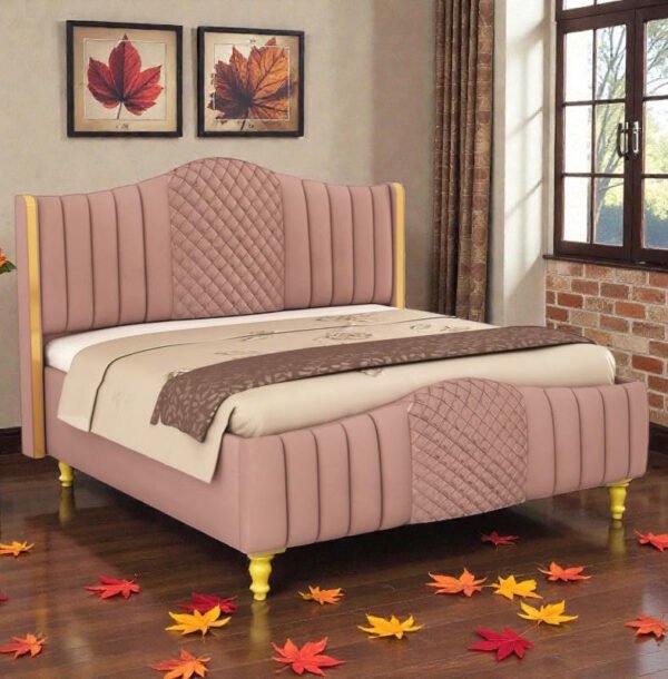 Rose Royale Upholstered Bed