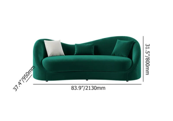 Verde Curve Luxe Sofa